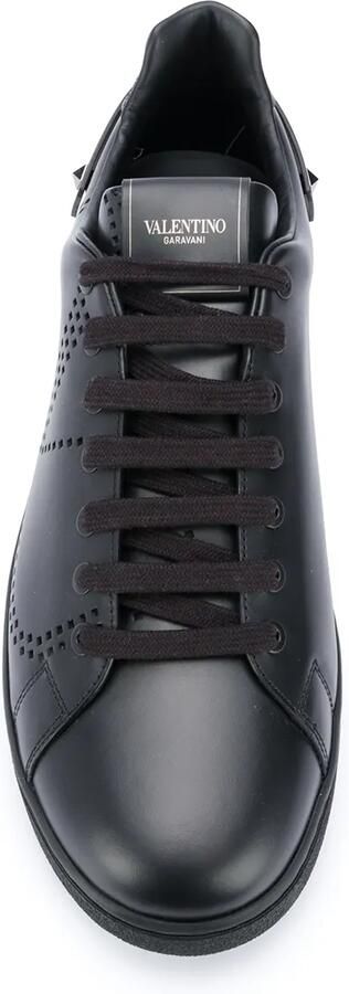 Valentino Garavani Backnet low-top sneakers Zwart - Foto 4