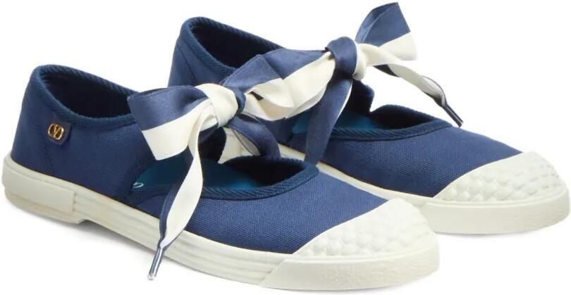 Valentino Garavani Bay By Bay ballerina's Blauw - Foto 4