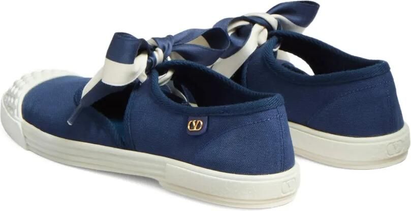Valentino Garavani Bay By Bay ballerina's Blauw - Foto 5