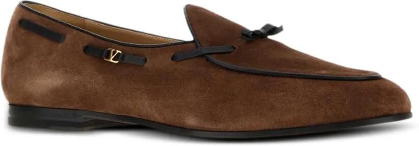 Valentino Garavani Bowshire VLogo loafers Bruin