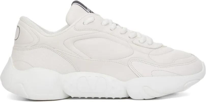 Valentino Garavani Bubbleback nappa leren sneakers Beige