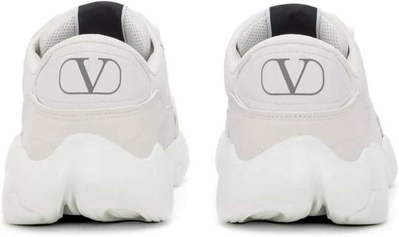 Valentino Garavani Bubbleback nappa leren sneakers Wit - Foto 3