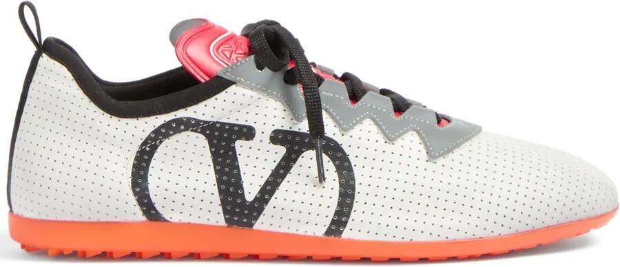 Valentino Garavani Chromathon sneakers met geperforeerde details Wit