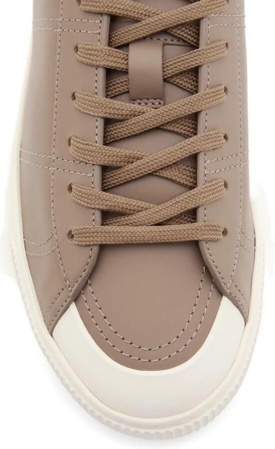 Valentino Garavani Cityplanet leren sneakers Beige - Foto 2