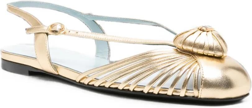 Valentino Garavani Coeur Royal pumps Goud - Foto 2