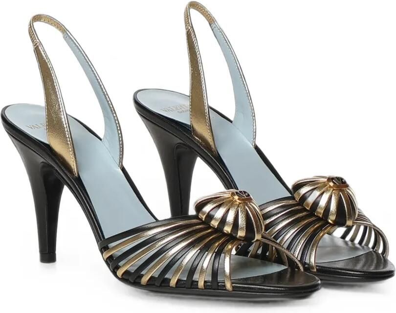 Valentino Garavani Coeur Royal sandalen Zwart - Foto 3
