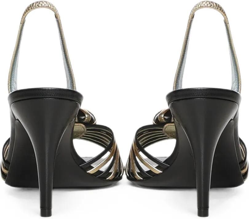 Valentino Garavani Coeur Royal sandalen Zwart - Foto 2