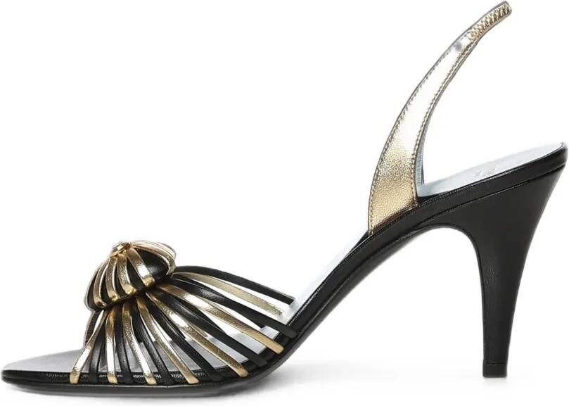 Valentino Garavani Coeur Royal sandalen Zwart - Foto 4