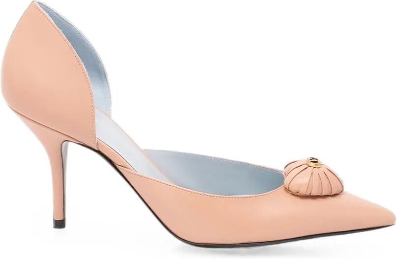 Valentino Garavani Coeur Royal VLogo Signature pumps Beige