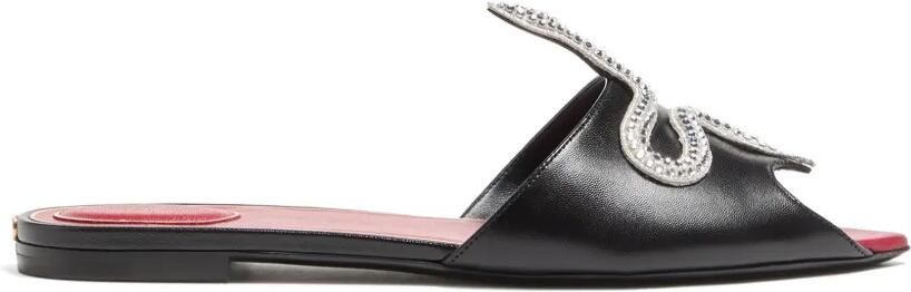 Valentino Garavani Coeur Vipère sandalen Zwart