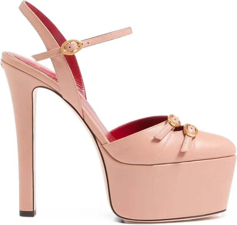 Valentino Garavani Crasher pumps met plateauzool Roze