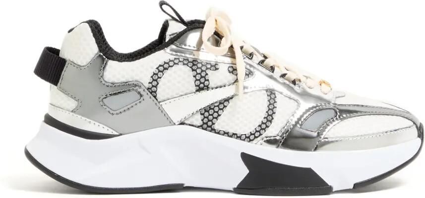Valentino Garavani Demivee sneakers van mesh stof Wit