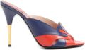 Valentino Garavani Éoline woven leather sandals Blauw - Blauw