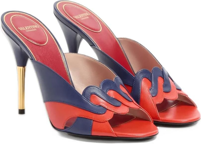 Valentino Garavani Éoline woven leather sandals Blauw - Foto 3