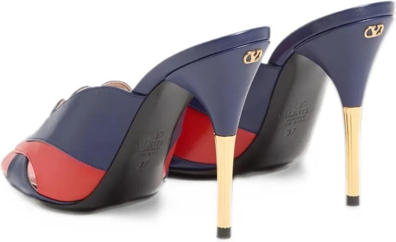 Valentino Garavani Éoline woven leather sandals Blauw - Foto 4