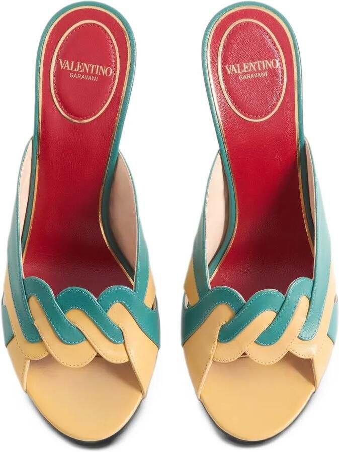 Valentino Garavani Éoline woven sandals Blauw - Foto 2