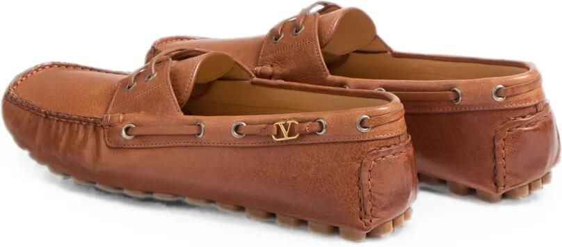 Valentino Garavani Fastaway Driver loafers Bruin - Foto 3
