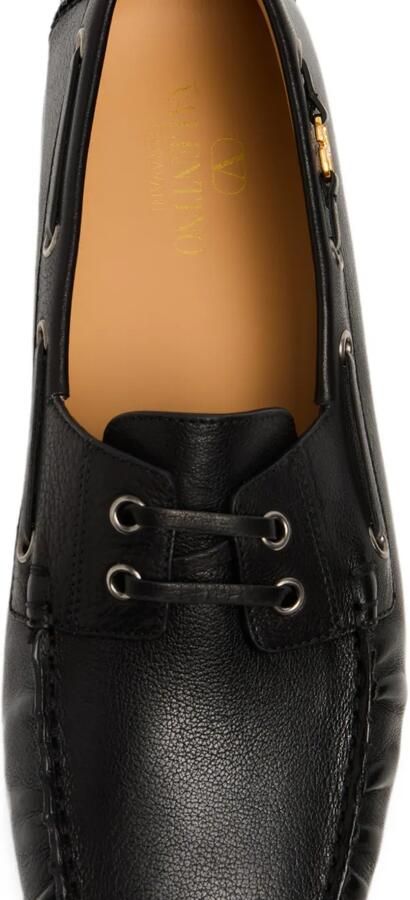 Valentino Garavani Fastaway Driver loafers Zwart - Foto 3