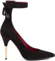 Valentino Garavani Fatale suède pumps Zwart - Zwart