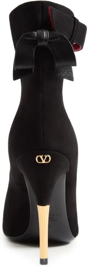 Valentino Garavani Fatale suède pumps Zwart - Foto 5