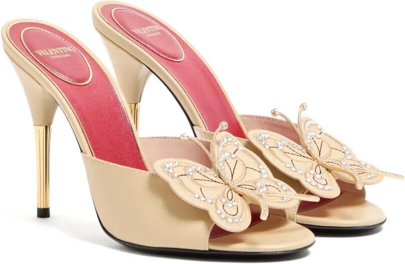 Valentino Garavani Flutterby sandalen met vlinderdetail 105 mm Beige - Foto 4