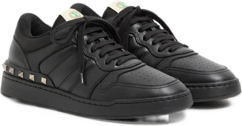 Valentino Garavani Freedots sneakers in kidskin and nappa calfskin with stud detail Zwart - Foto 3