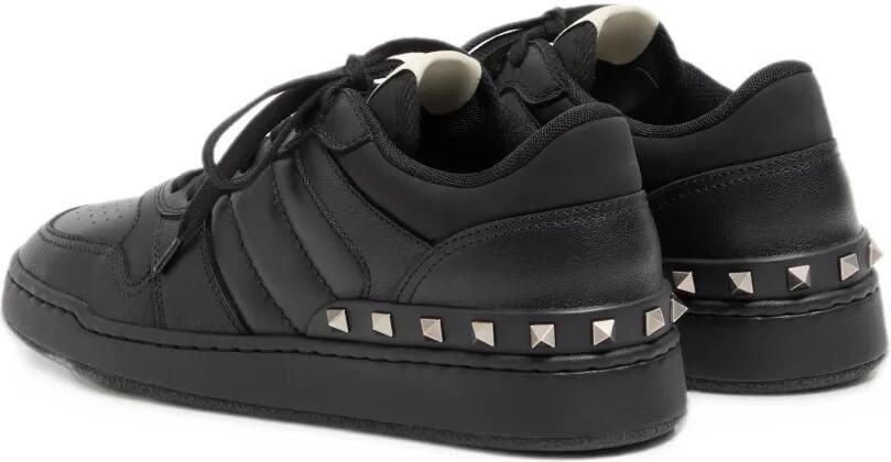 Valentino Garavani Freedots sneakers in kidskin and nappa calfskin with stud detail Zwart - Foto 4