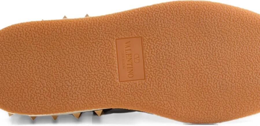 Valentino Garavani Freedots two-tone sneakers in kidskin and nappa calfskin with studs detail Rood - Foto 3