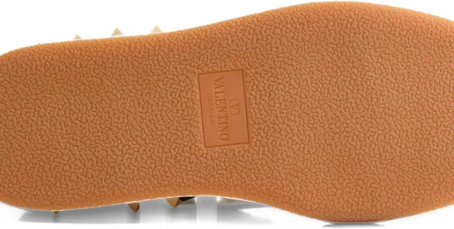 Valentino Garavani Freedots two-tone sneakers in kidskin and nappa calfskin with studs detail - Foto 3