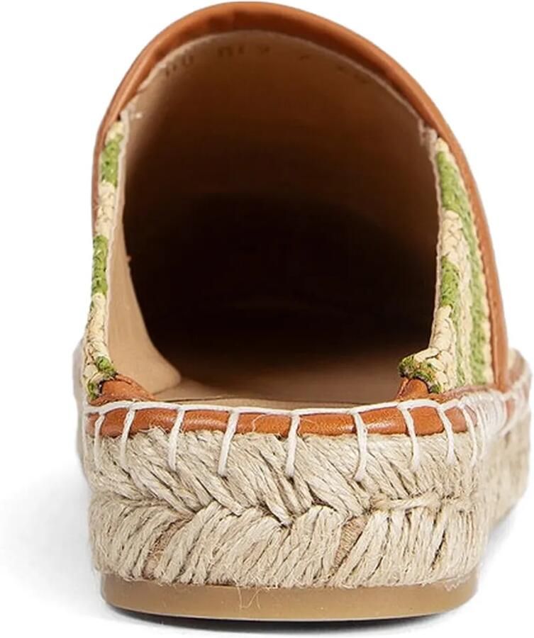 Valentino Garavani Gestreepte espadrilles Groen - Foto 2