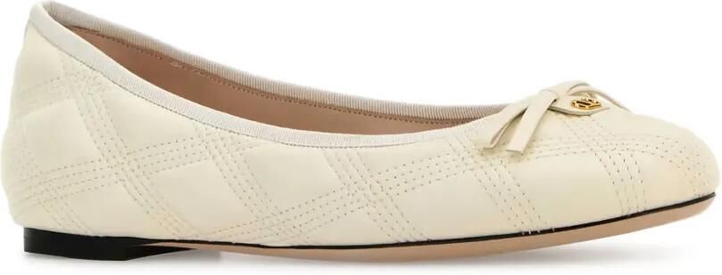 Valentino Garavani Gewatteerde ballerina's met strik-detail Wit - Foto 2
