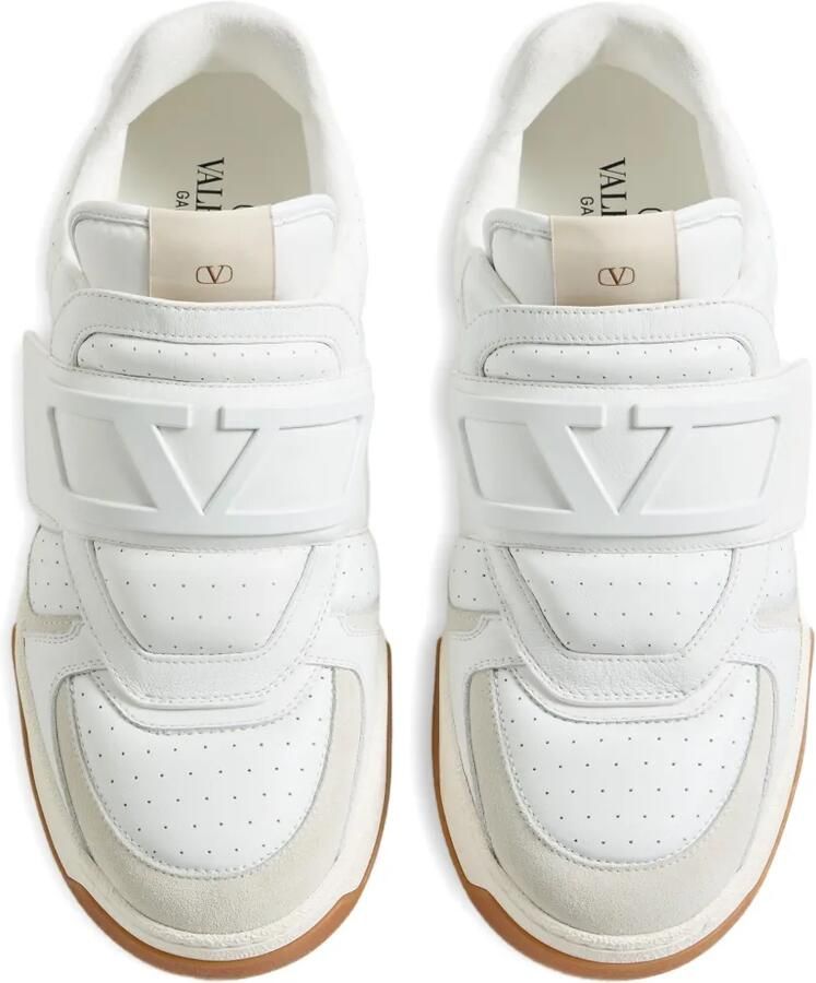 Valentino Garavani VLogo sneakers met klittenband Wit