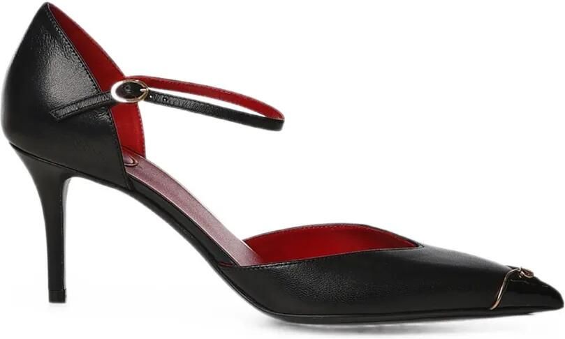 Valentino Garavani Leren pumps Zwart