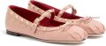 Valentino Garavani Mary-Jane Rockstud nappaleren ballerina's Roze - Roze