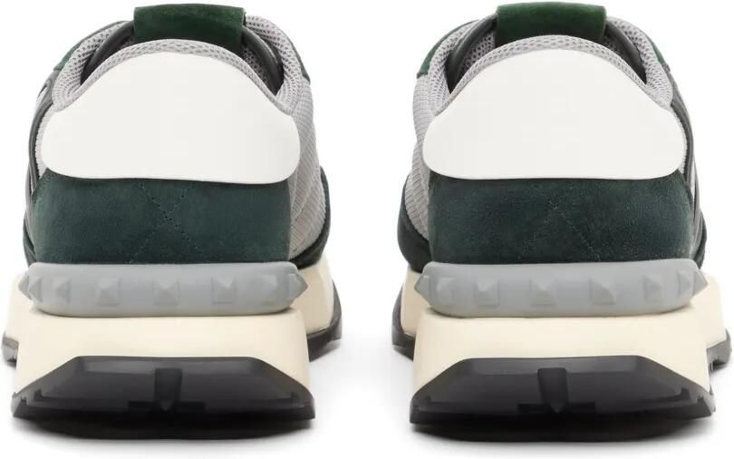 Valentino Garavani Netrunner canvas en suède sneakers Groen - Foto 3