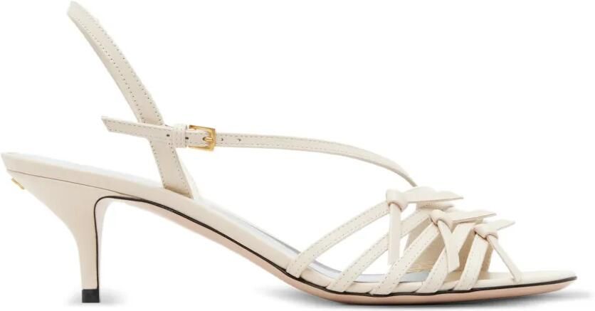 Valentino Garavani Nodine geknoopte sandalen Wit