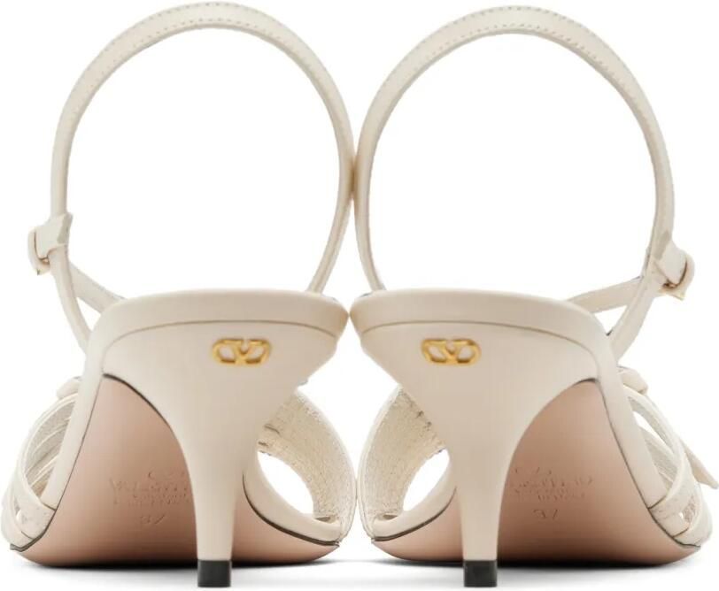 Valentino Garavani Nodine geknoopte sandalen Wit - Foto 2