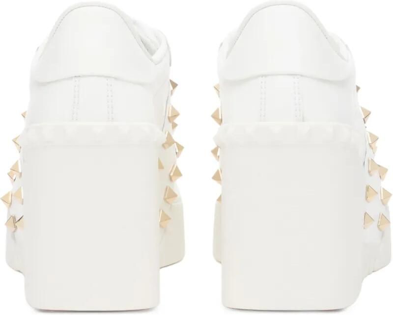 Valentino Garavani Open Disco sneakers met sleehak Wit - Foto 2
