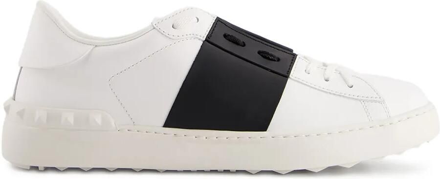 Valentino Garavani Open Rockstud leren sandalen Wit