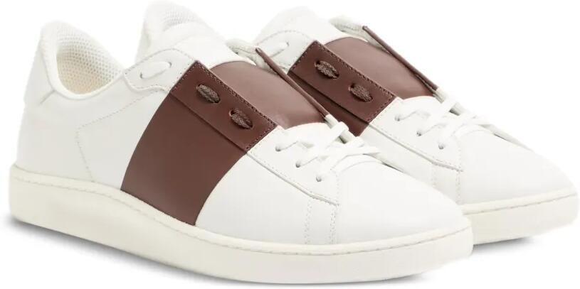 Valentino Garavani Open Royco sneakers van nappa kalfsleer Wit - Foto 5