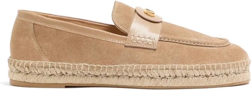 Valentino Garavani Palm Avenue leren espadrilles Beige