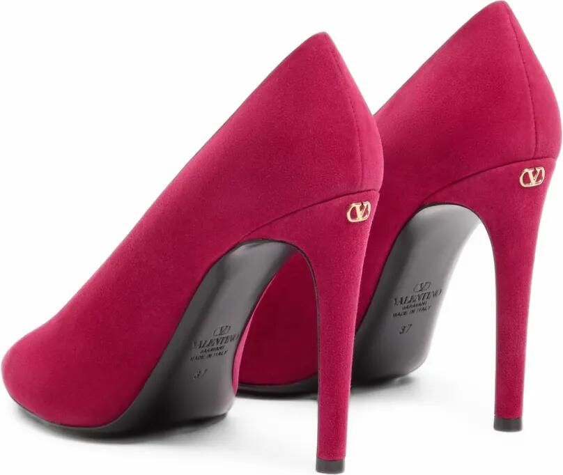 Valentino Garavani Révélé VLogo pumps Roze - Foto 4