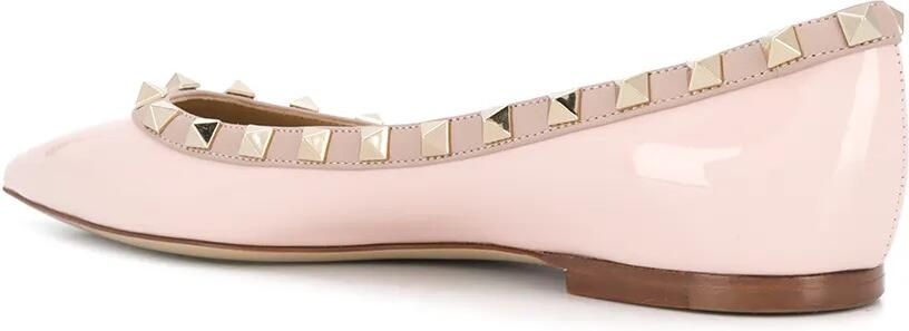 Valentino Garavani Rockstud ballerina's Roze - Foto 4