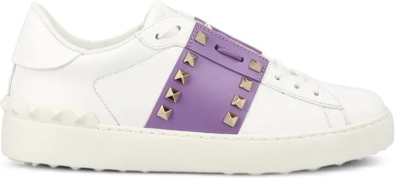 Valentino Garavani Rockstud low-top sneakers Wit