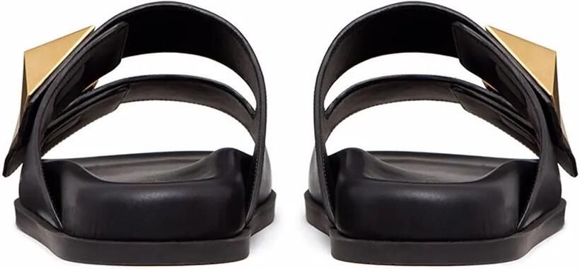 Valentino Garavani Rockstud oversized sandalen Zwart - Foto 3