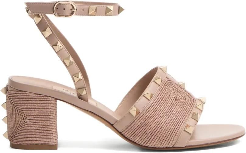 Valentino Garavani Rockstud sandalen Roze