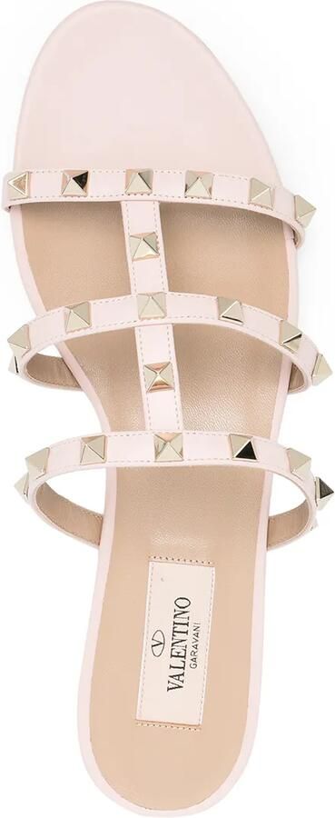 Valentino Garavani Rockstud sandalen Roze - Foto 2