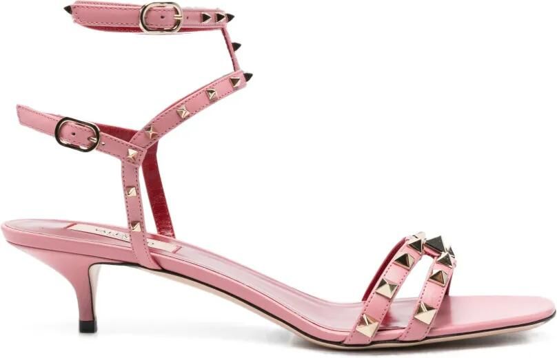 Valentino Garavani Rockstud sandalen Roze