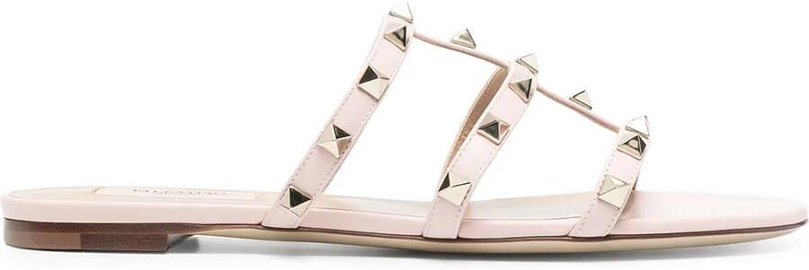 Valentino Garavani Rockstud sandalen Roze