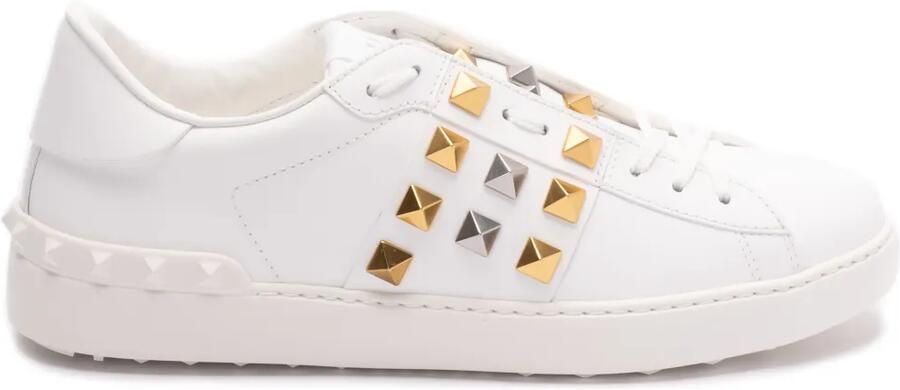 Valentino Garavani Rockstud sneakers Wit